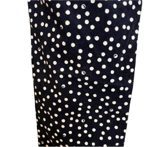 Vineyard vines navy and white polka dot corduroy pants. - Picture 11 of 12